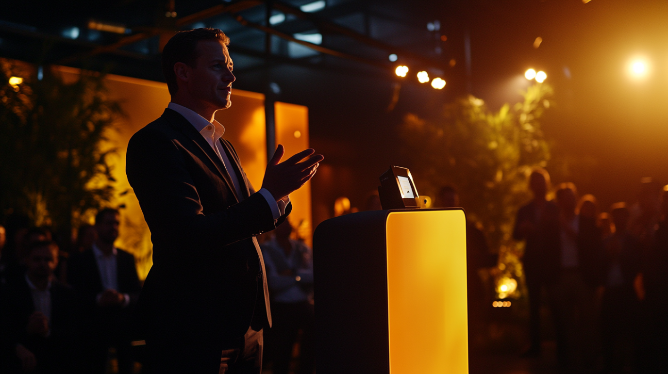 Organización de evento de lanzamiento de producto